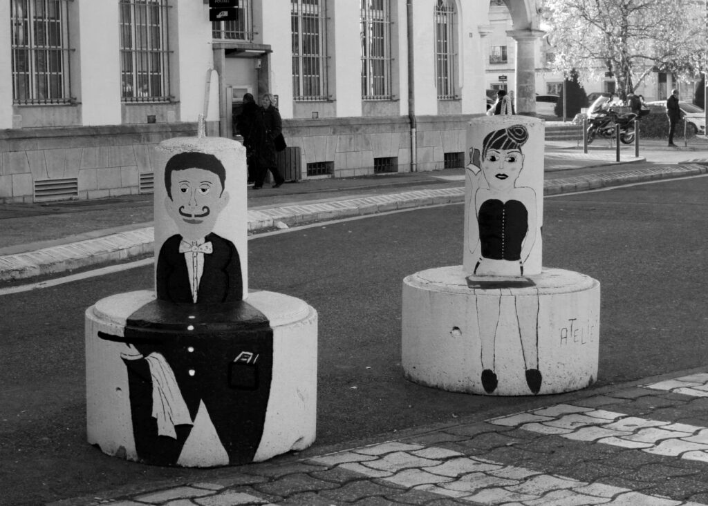 No Parking Blocks, Orthez, France